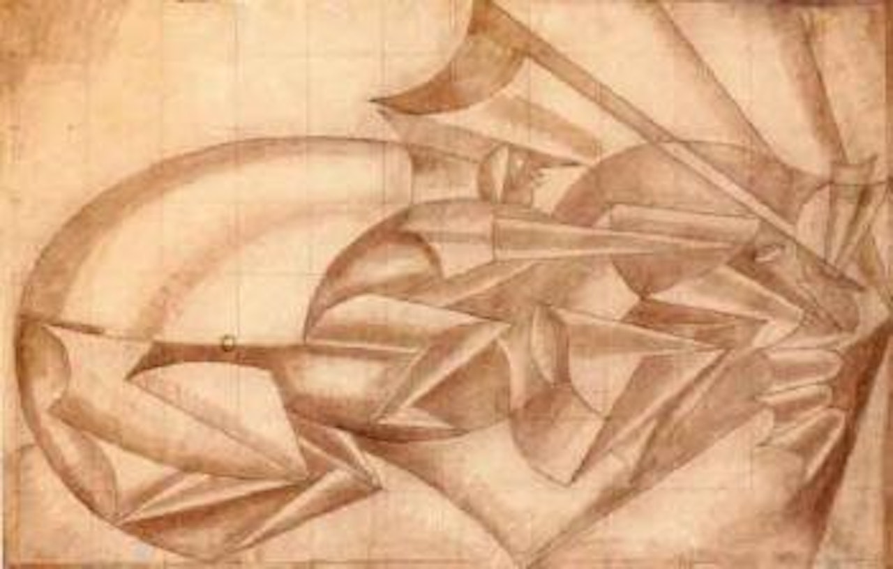 Study by Fortunato Depero