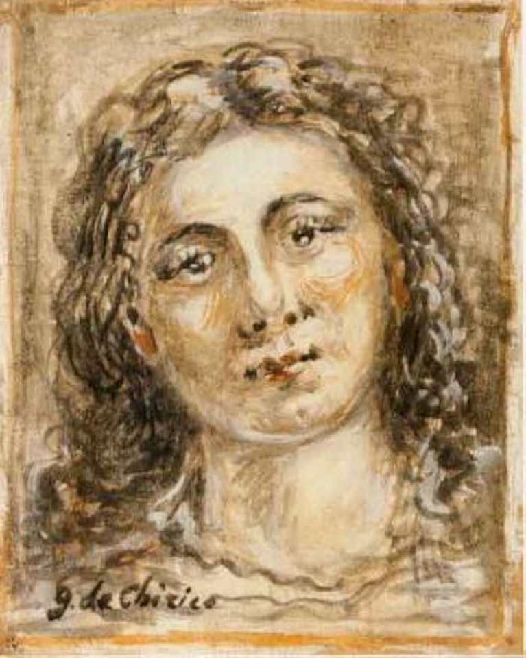 Head of woman by Giorgio de Chirico