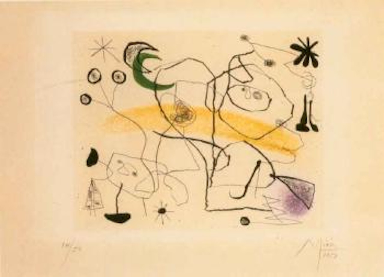 Series III by Joan Miró