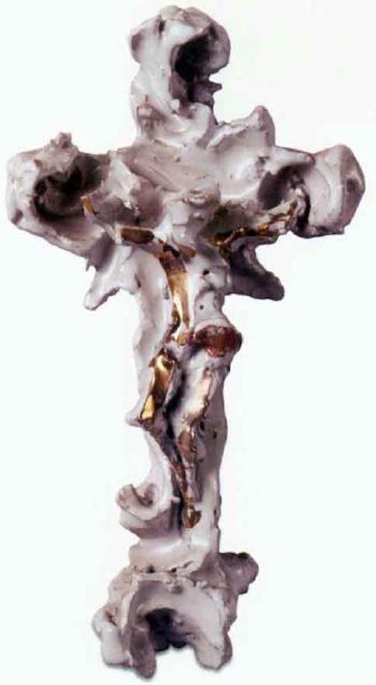 Crucifixion by Lucio Fontana
