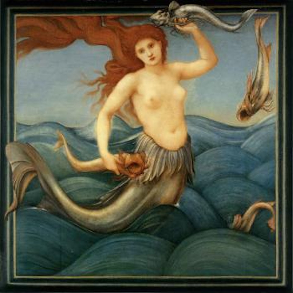 Sea-nymph by Edward Coley Burne-Jones