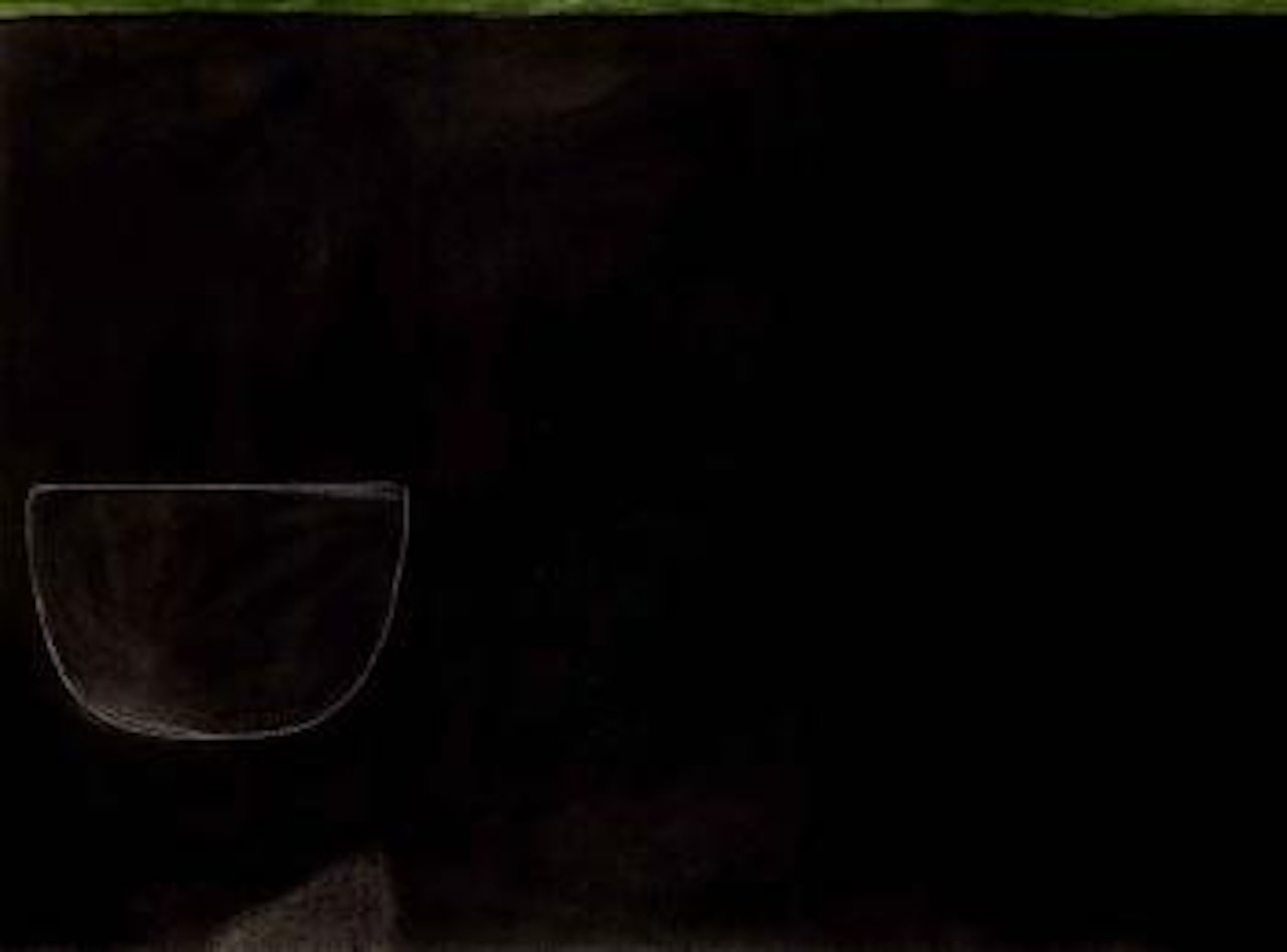 Black pan and bowl by William Scott