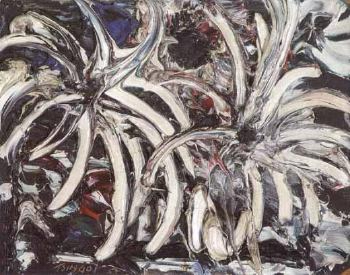 Deux fleurs blanches by Thanos Tsingos