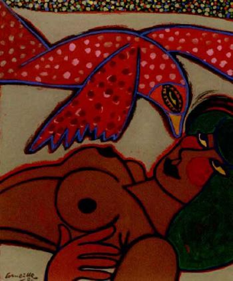 Dialogue avec l'oiseau by Corneille