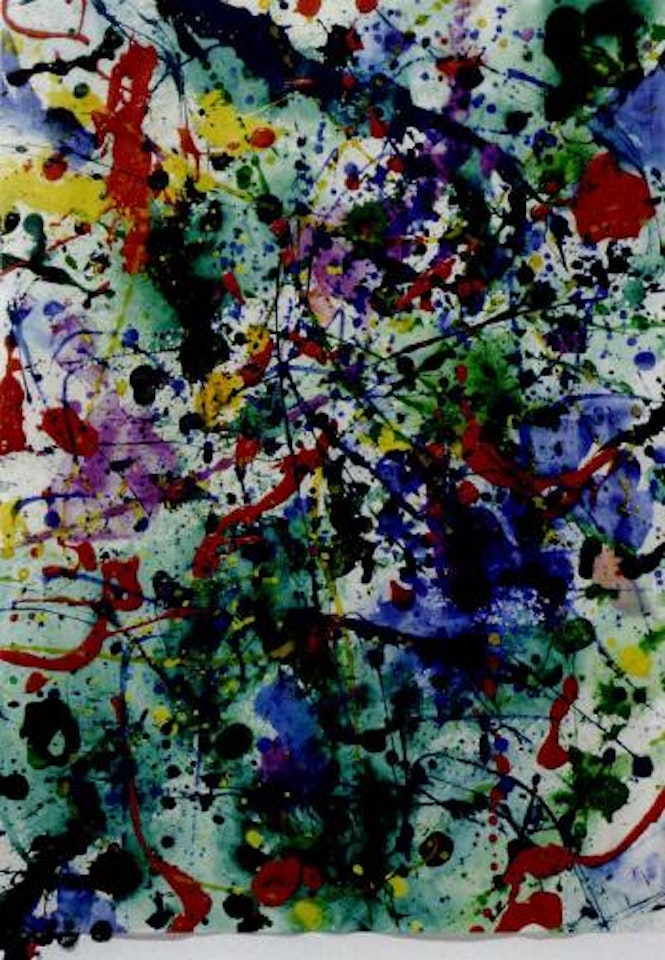 Untitled by Sam Francis