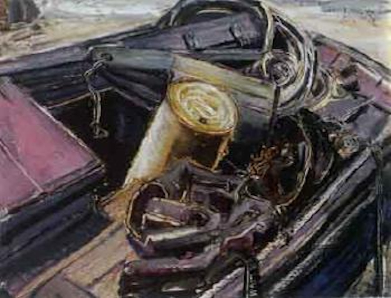 Junk on derelict, Ingonish, Cape Breton by Arthur Lismer