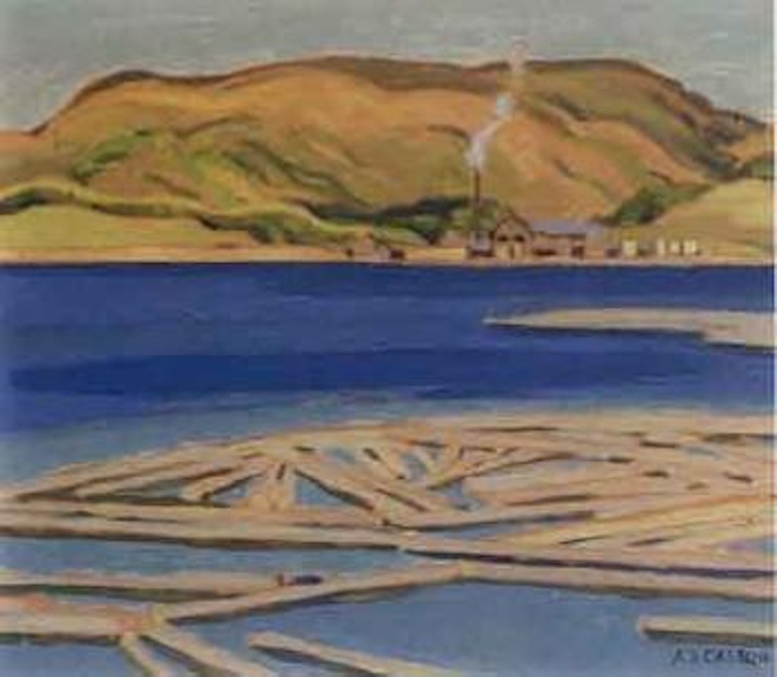 Lumber mill, Haliburton by Alfred Joseph Casson