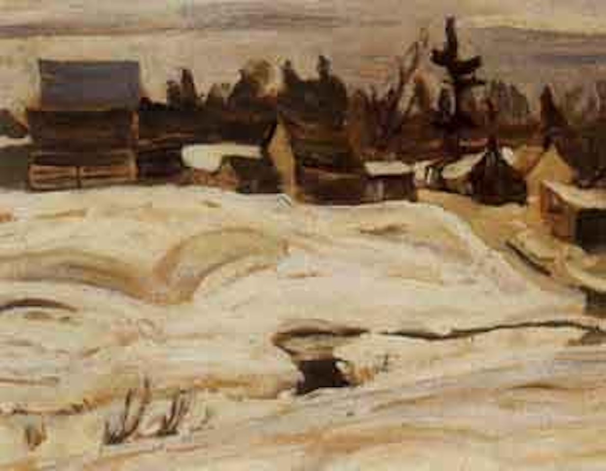 Gatineau farm by Alexander Young Jackson