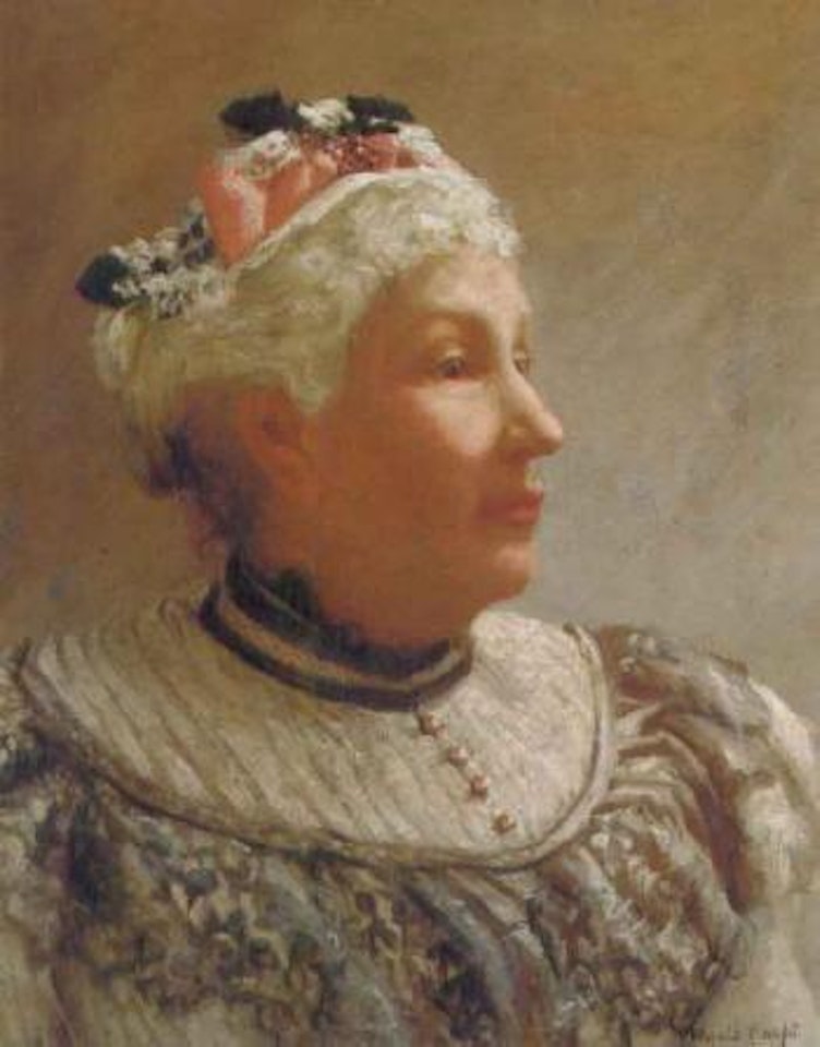 Portrait of Mrs Johnson by Harold Knight
