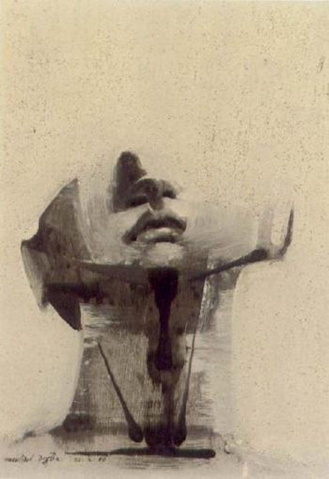 Icarus head by Michael Ayrton