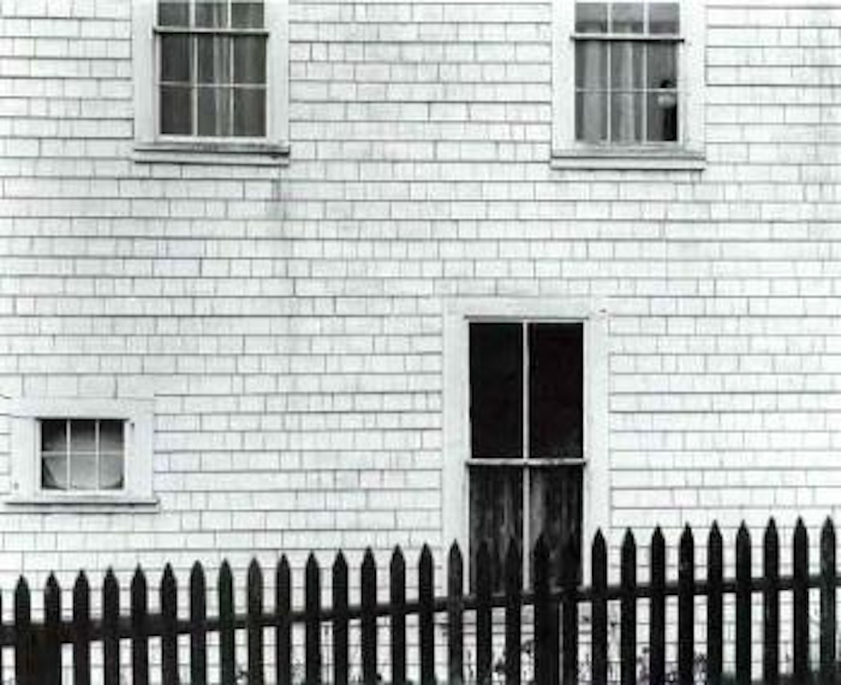 Wall and fence, mendocino by Ansel Adams