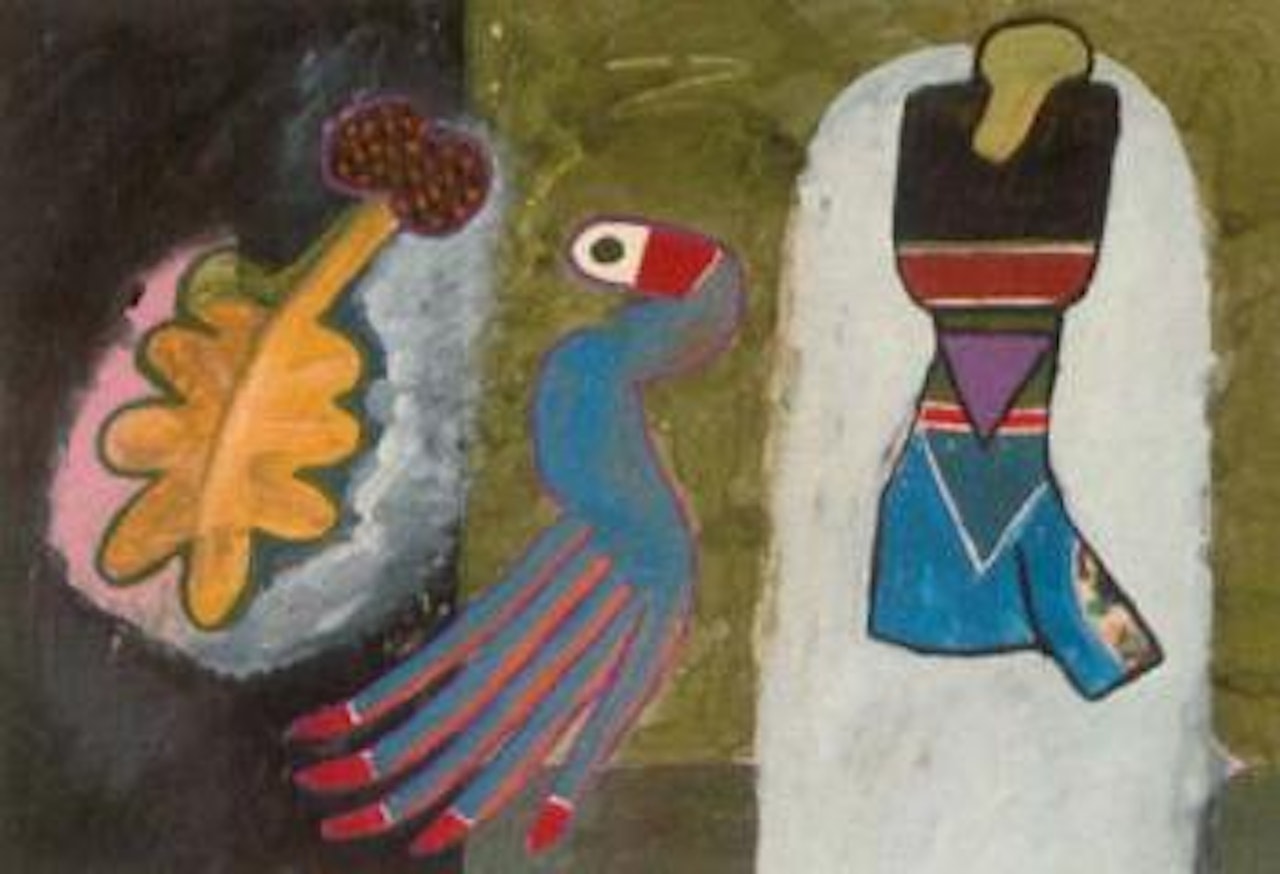 Bird fingers by Alan Davie