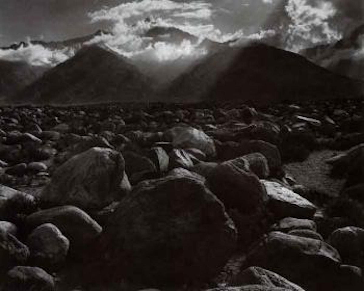 Mount Williamson, Sierra Nevada from Manzanar, Owens Valley by Ansel Adams