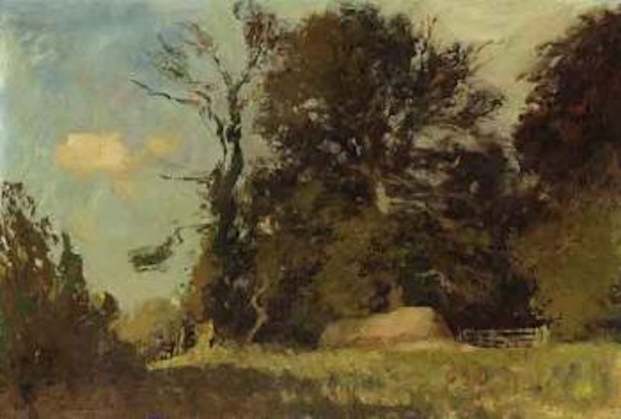 Hayrick by Edward Seago