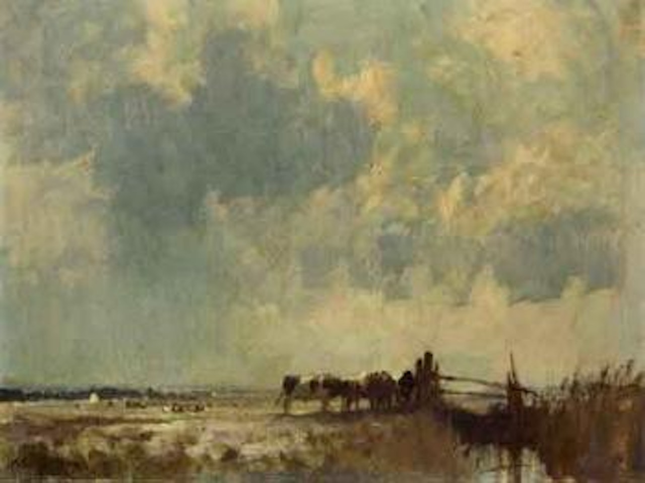 Cattle in Norfolk by Edward Seago