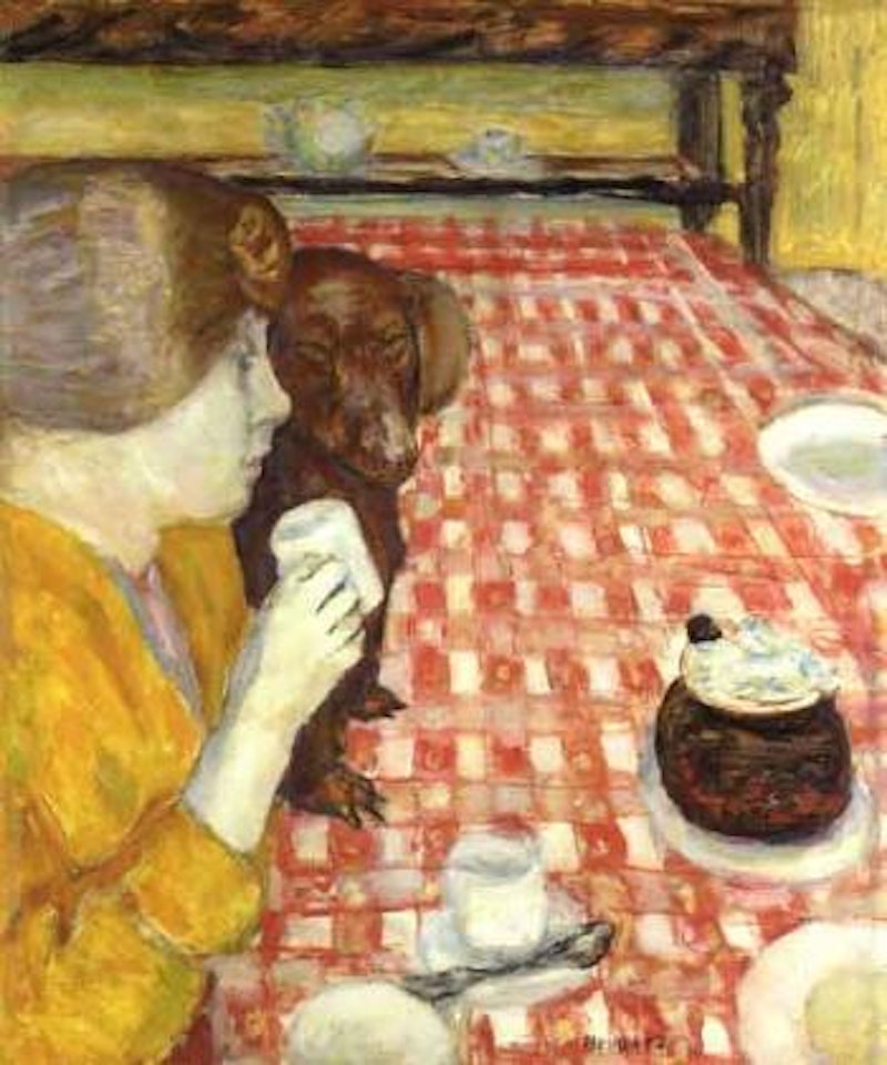 Jaune et rouge by Pierre Bonnard