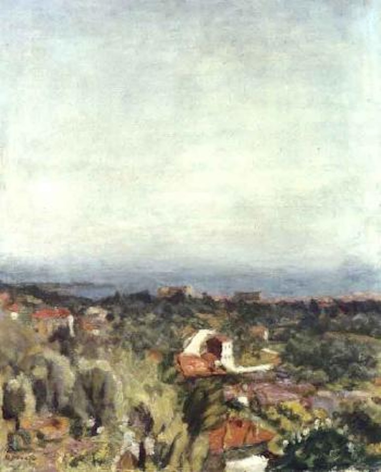 Vue du cannet by Pierre Bonnard