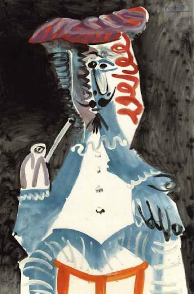 Homme a la pipe by Pablo Picasso