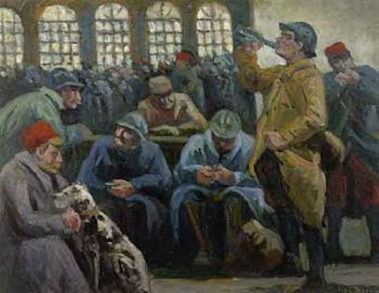 Buveur by Maximilien Luce