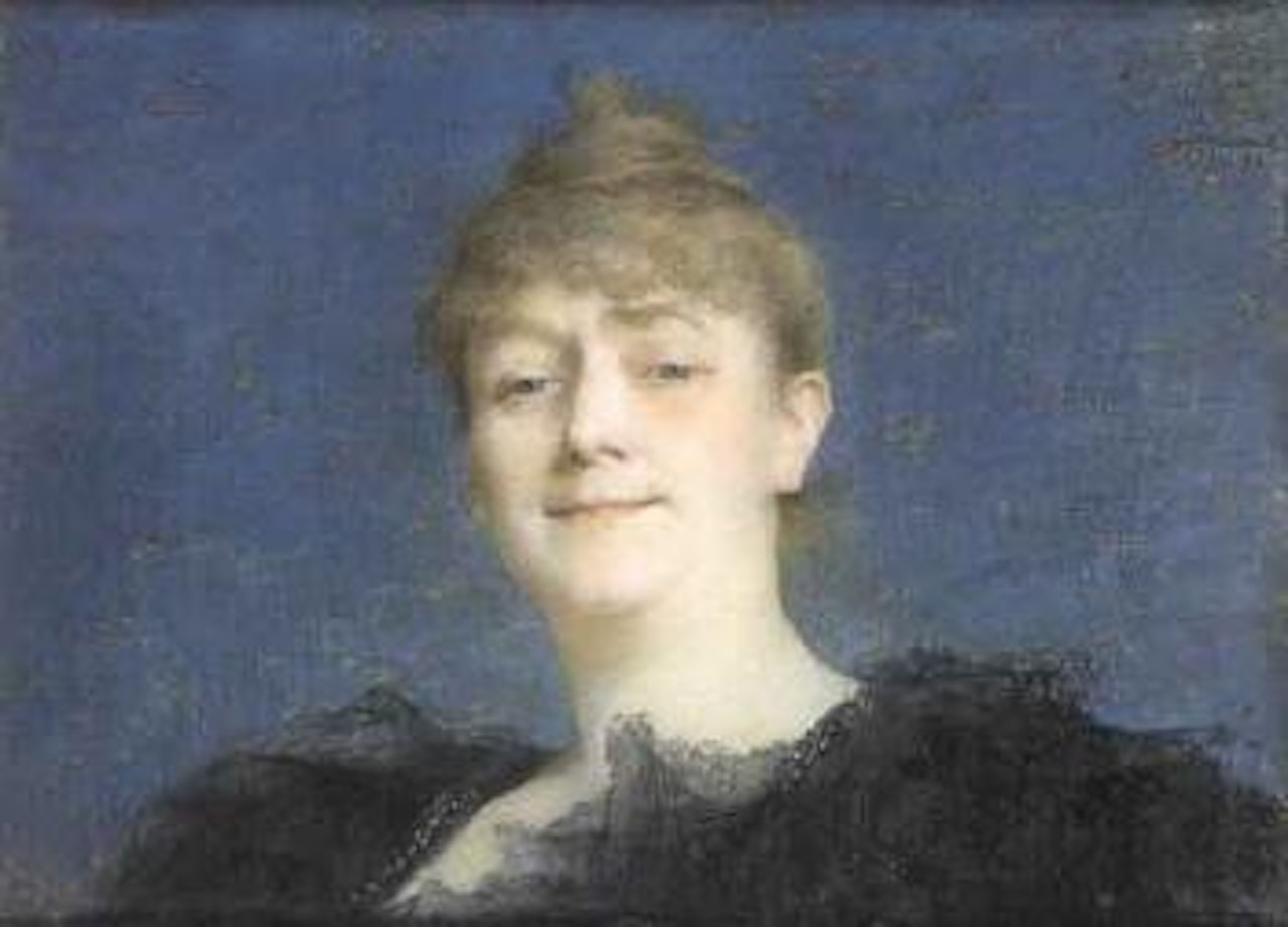 Portrait de Alice Cazalis by Lucien Lévy-Dhurmer