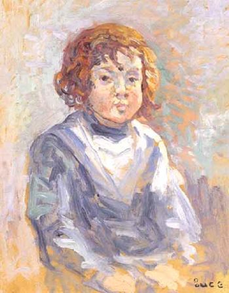 Portrait d'enfant by Maximilien Luce
