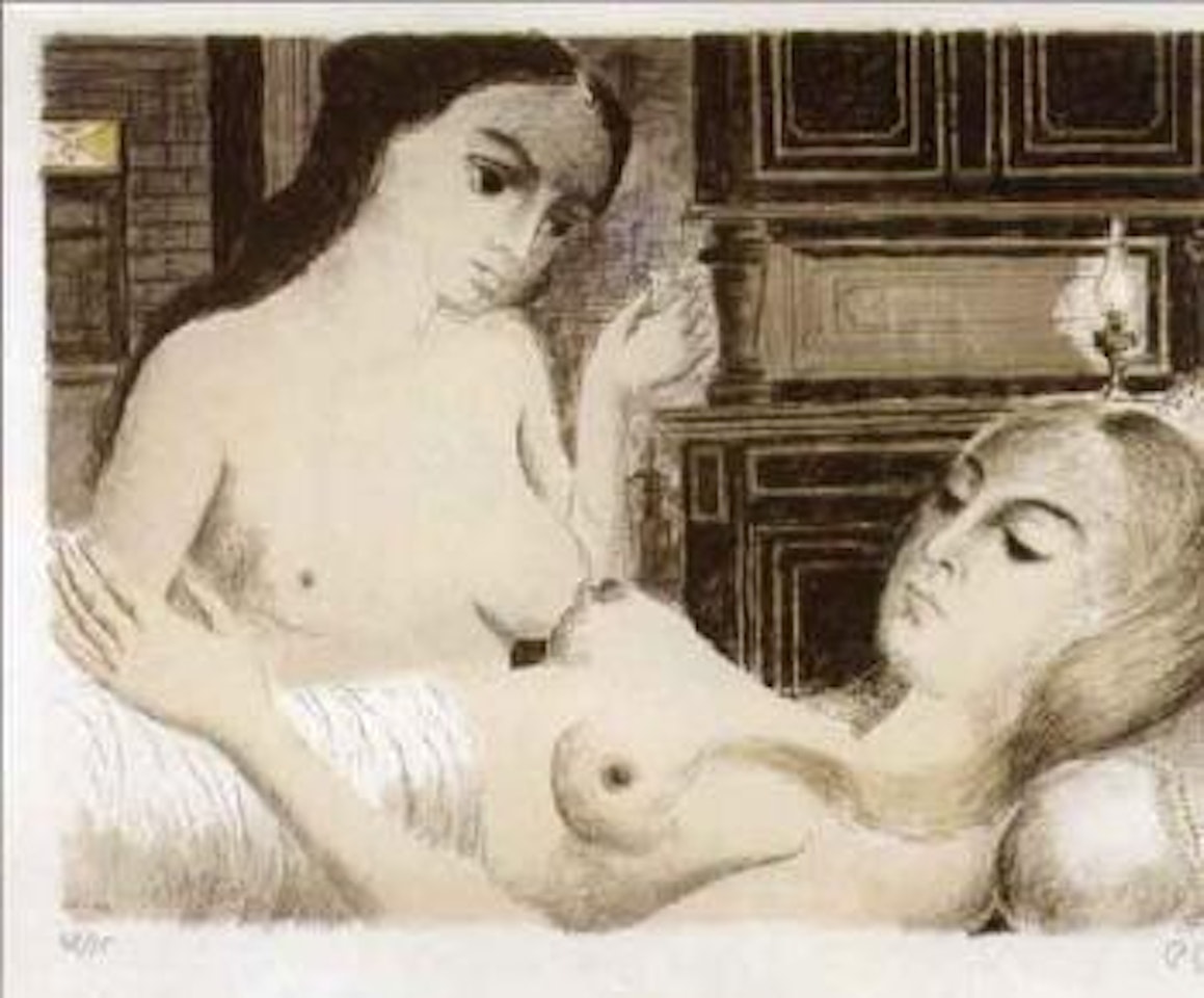 Le sommeil by Paul Delvaux