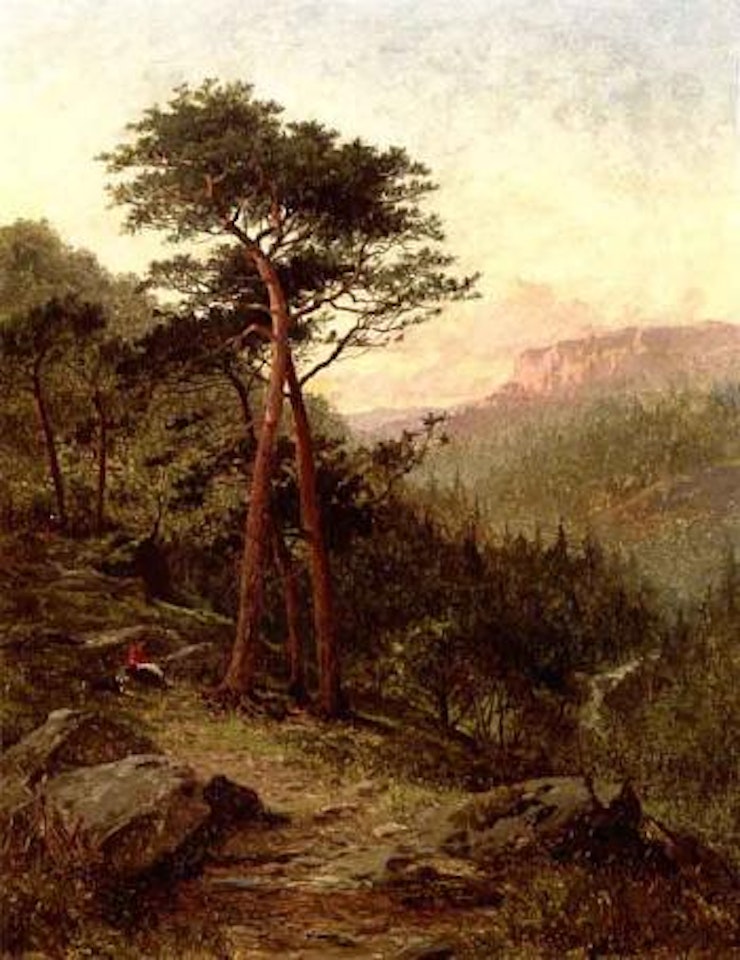 Evening, North Wales by Benjamin Williams Leader