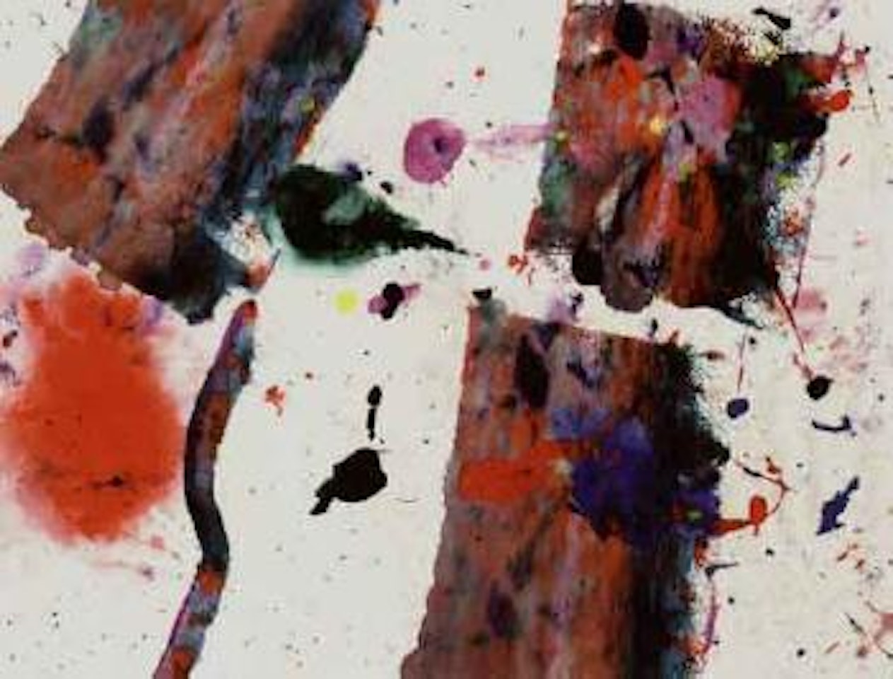 Untitled by Sam Francis