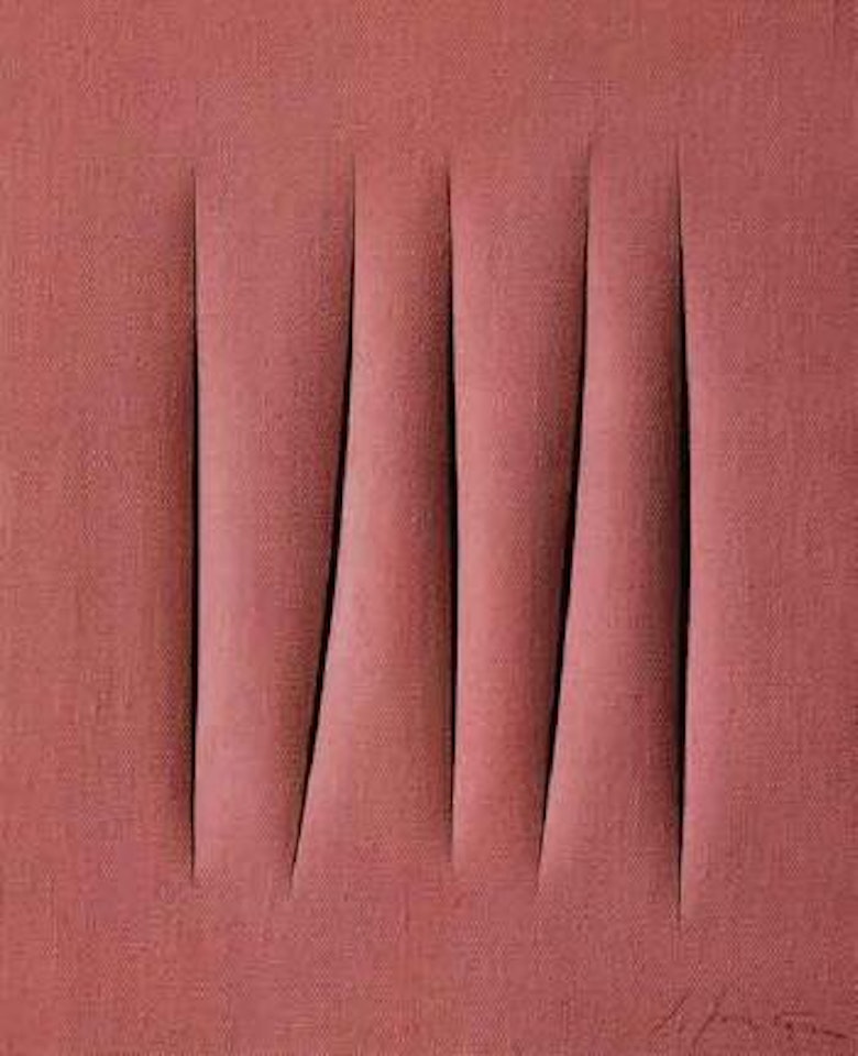 Spatial concept by Lucio Fontana