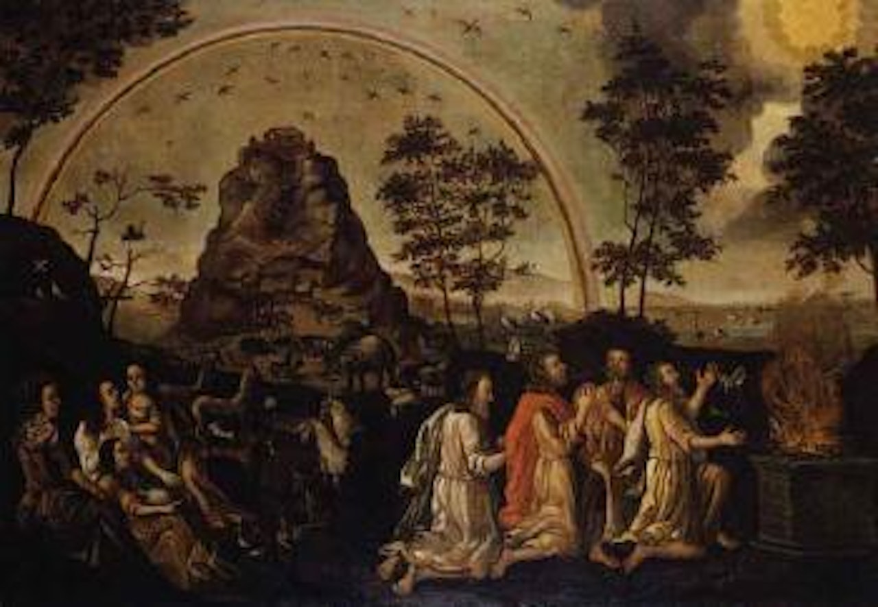 Noah's Ark by Flemish School