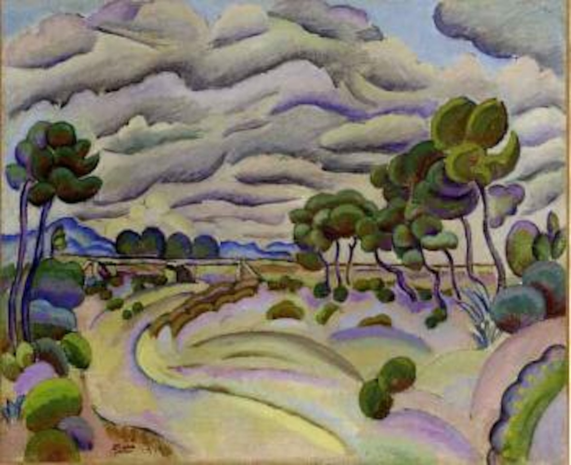 Montroig, la riviere by Joan Miró