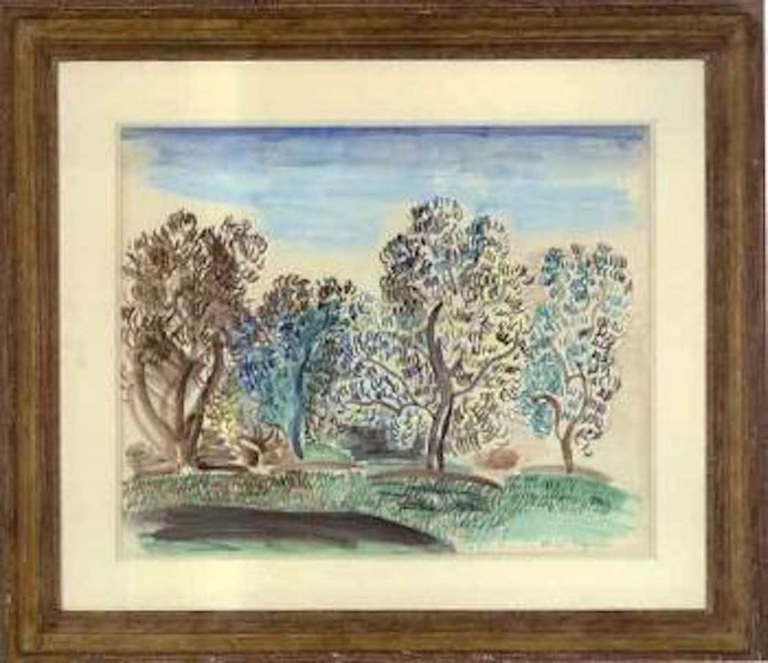Les Oliviers by Raoul Dufy