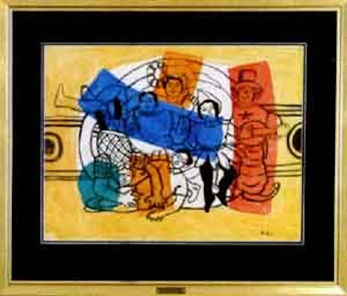 Circus performers by Fernand Leger