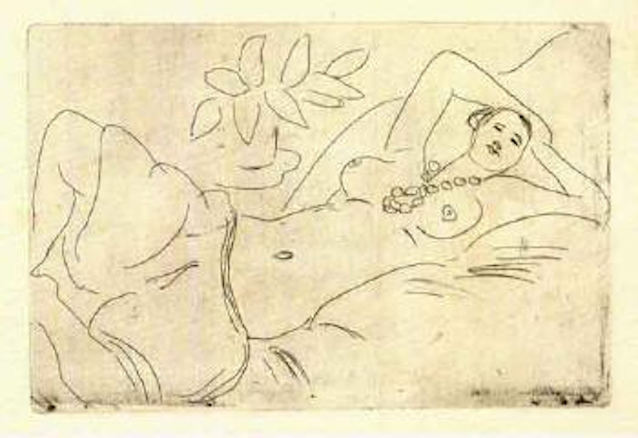 Odalisque couchee by Henri Matisse