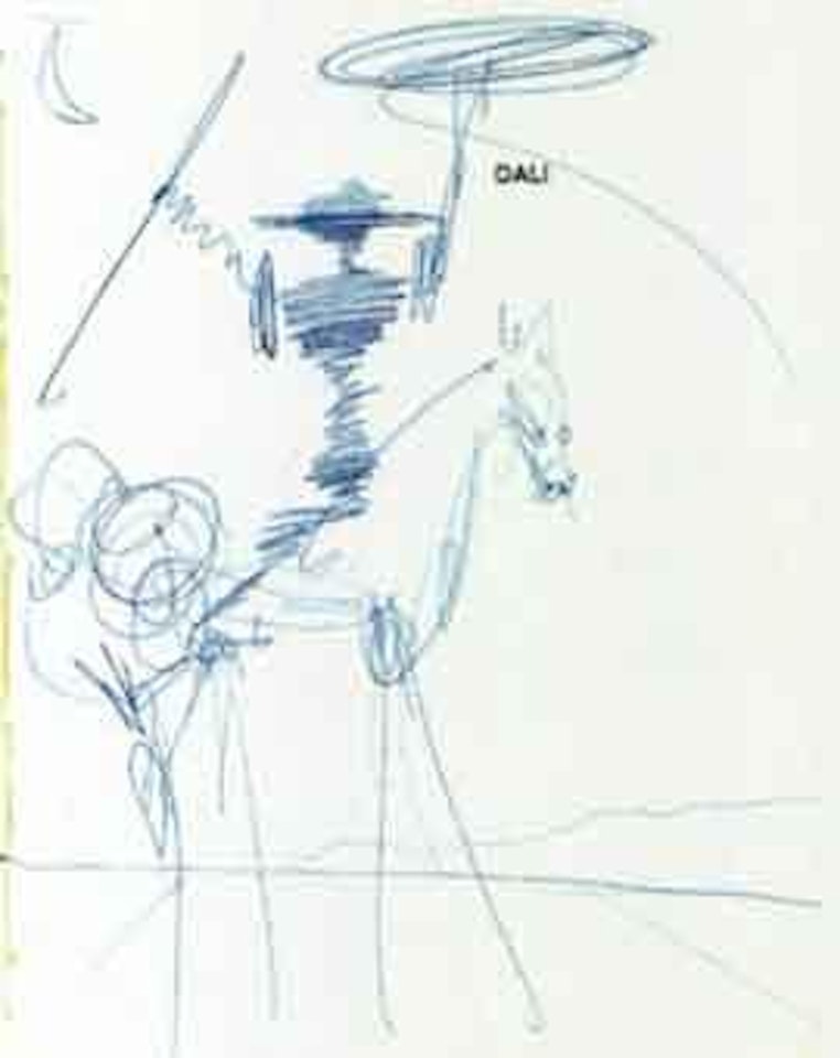 Don Quichotte by Salvador Dali