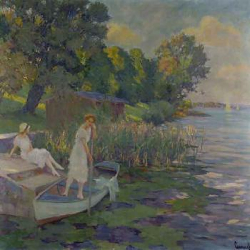 Evening outing by Edward Cucuel
