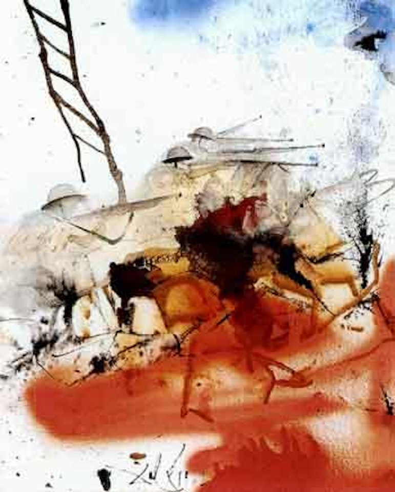 Untitled - battlescene by Salvador Dali