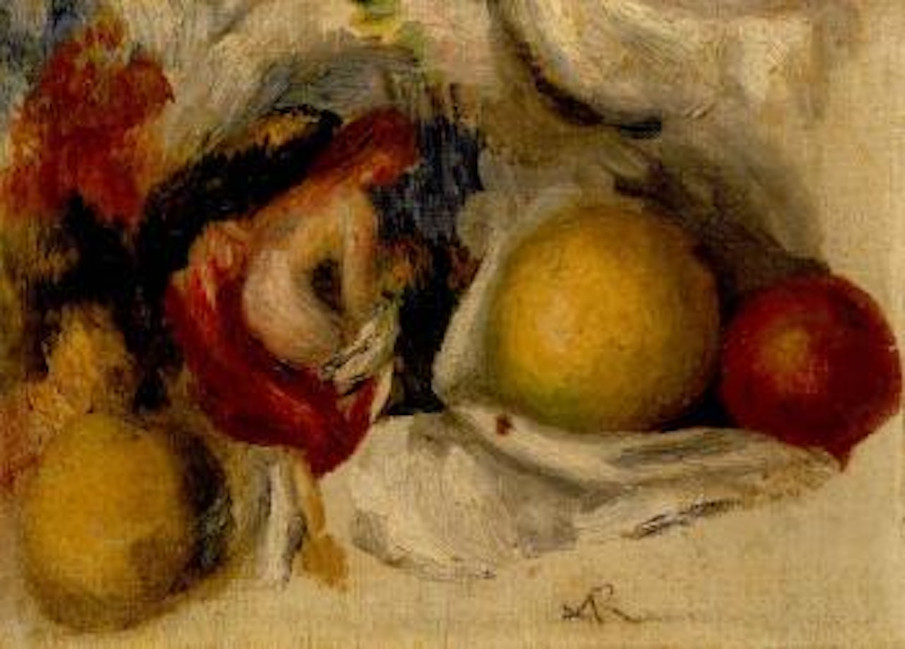 Etude de fruits et de nu by Pierre-Auguste Renoir