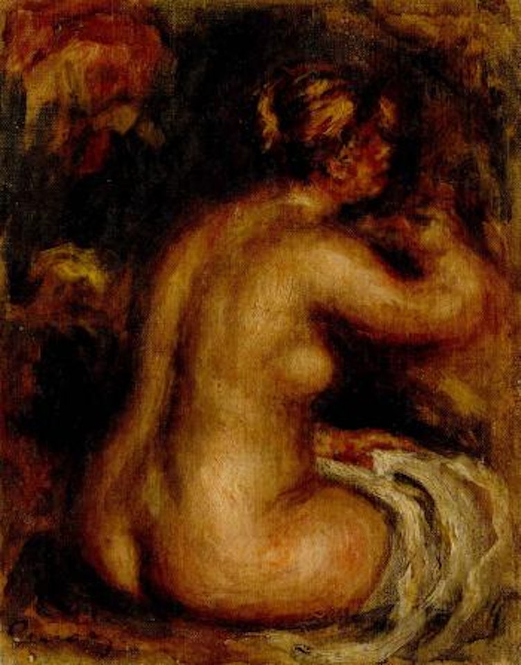 Baigneuse assise by Pierre-Auguste Renoir