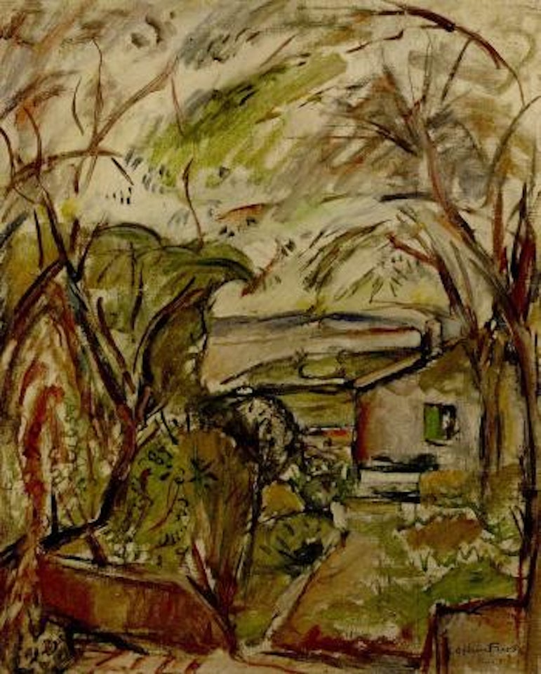 Paysage a la maison by Othon Friesz