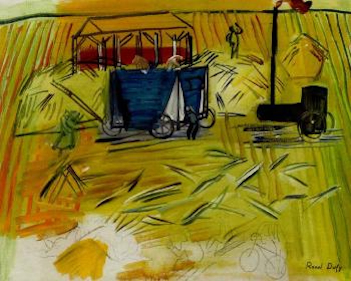 Scene de moisson by Raoul Dufy
