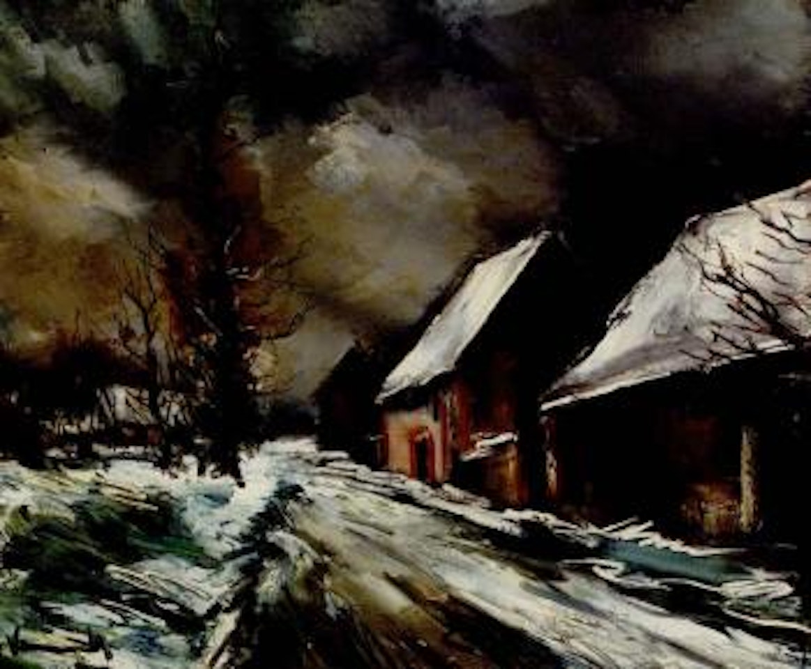 Scene d'hiver by Maurice de Vlaminck