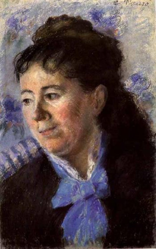 Portrait de Felicie Vellay Estruc by Camille Pissarro