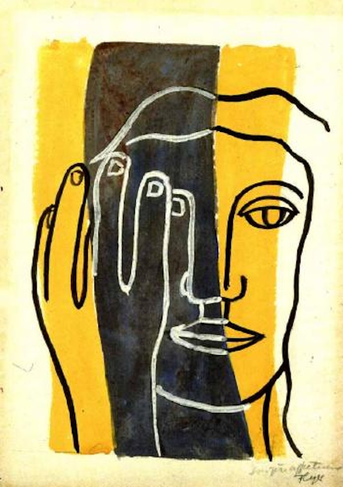 Tete et main by Fernand Leger