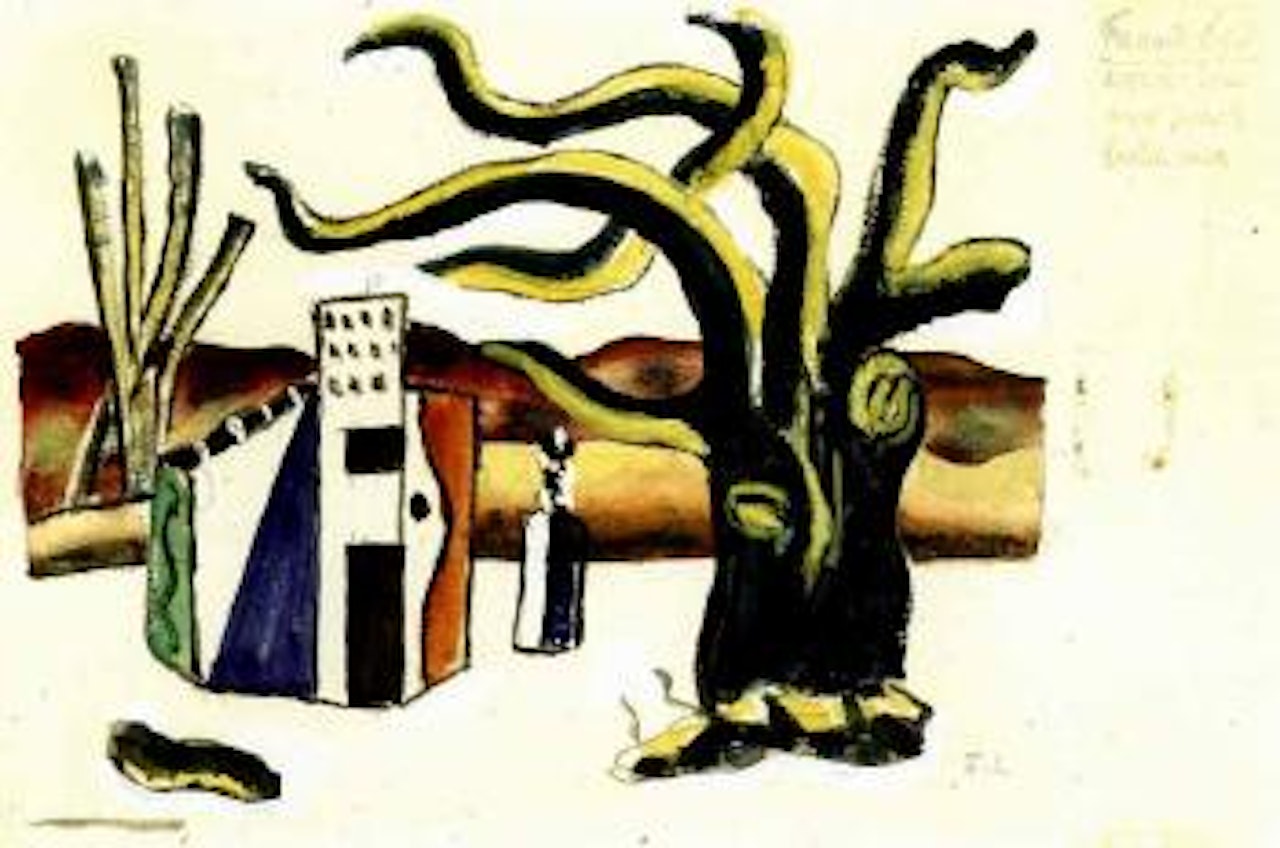 Decor pour ballet russe by Fernand Leger