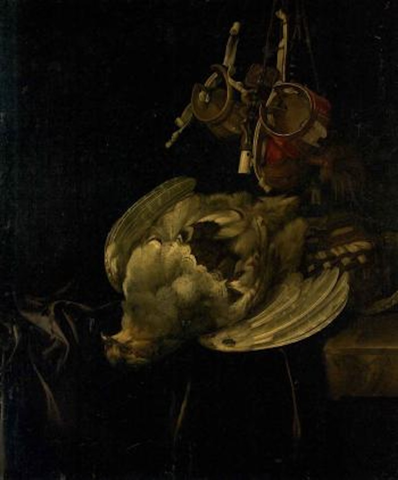 Trophee de chasse by Willem van Aelst