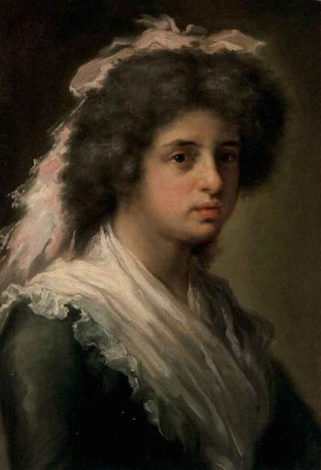 Portrait de femme by French School