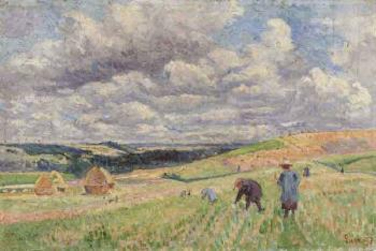 Enfants aux champs by Maximilien Luce