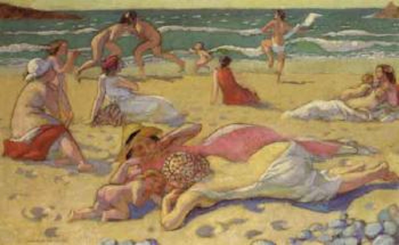 Jeux sur le sable by Maurice Denis