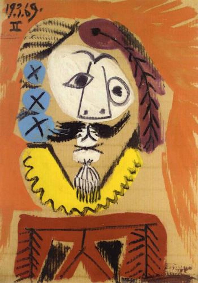 Buste d'homme by Pablo Picasso